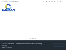 Tablet Screenshot of gocanaan.com